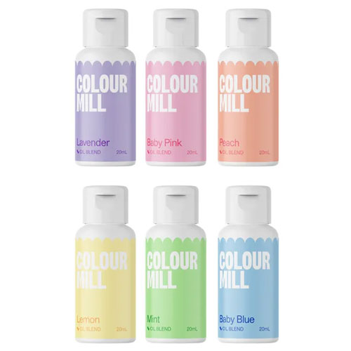 Colour Mill Oil Based Colouring 20ml 6 Pack PASTEL