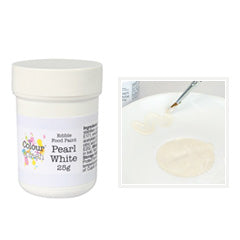 Colour Splash Edible Paint Pearl White