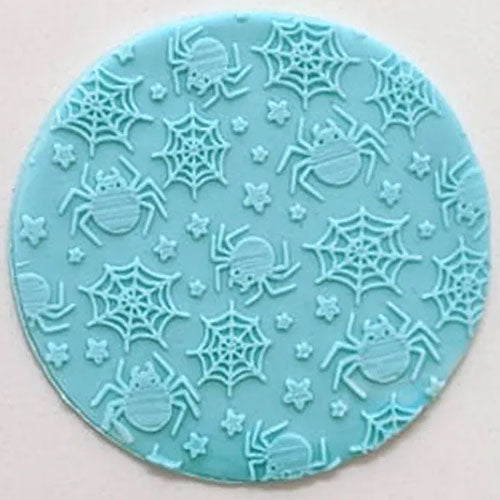 Cookie Debosser Stamp Spiderman Halloween Spider & Web