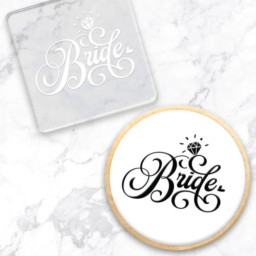 Cookie Debosser Stamp Bride