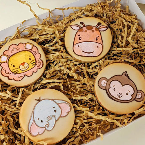 Cookie Debosser Stamp Jungle 4pcs