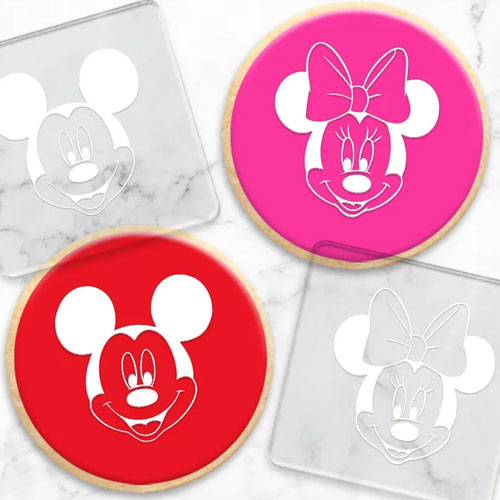 Cookie Debosser Stamp Mickey & Minnie