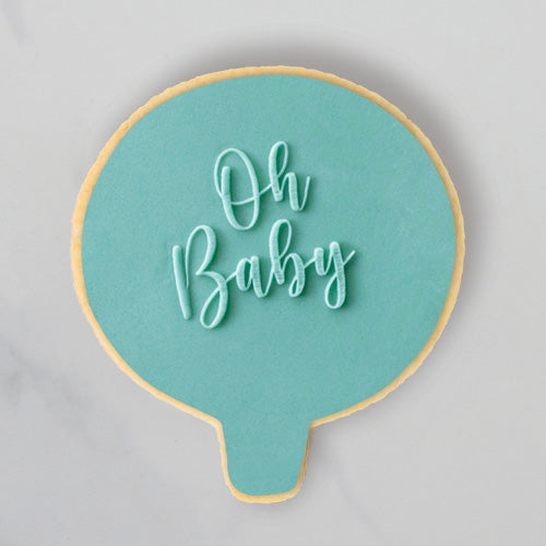 Cookie Embosser Stamp Oh Baby