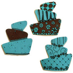 Cookie Texture Sets Whimsy Wedding Cake