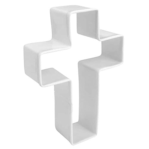 Cross White Cookie Cutter
