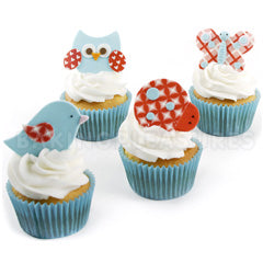 Cutie Cupcake Flutter Friends Cutter Set 4pcs