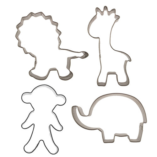 Cutie Cupcake Jungle Cutter Set 4pcs