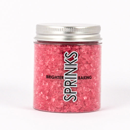 PINK Sanding Sugar (85g) - by Sprinks