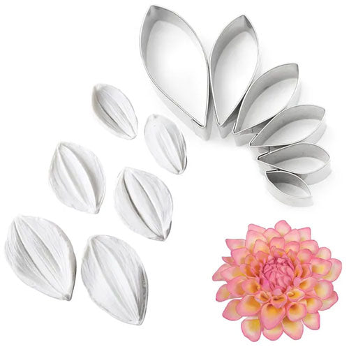 Dahlia Flower Cutter Veiner Set