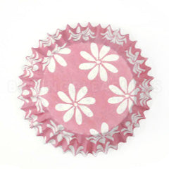 Daisy Pink Medium Baking Cups 54pcs