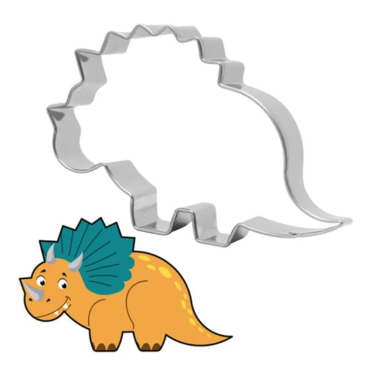 Dinosaur Triceratops Cookie Cutter