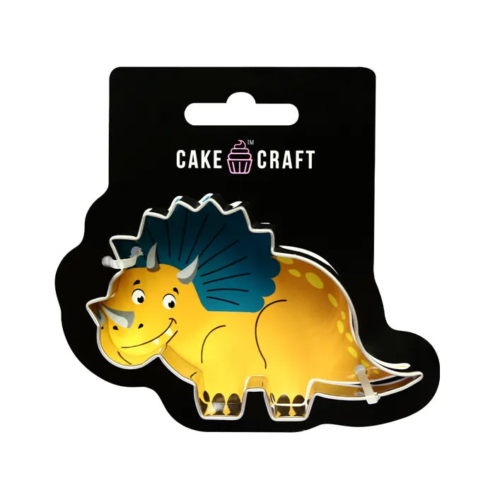 Dinosaur Triceratops Cookie Cutter