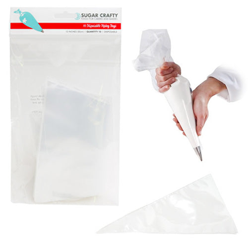 Disposable Piping Bags 30.5cm (12") 10pcs