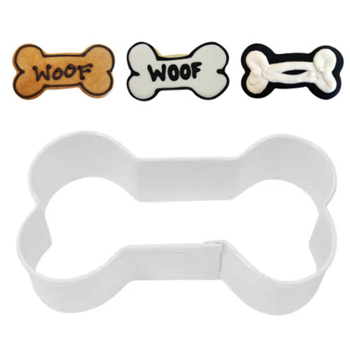 Dog Bone White Cookie Cutter