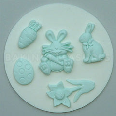 Alphabet Moulds Easter Silicone Mould