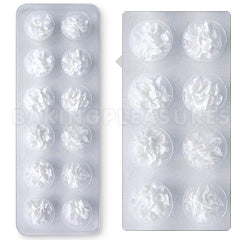 Edible Carnations White 12pcs