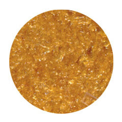 Edible Glitter Flakes Orange Gold 7g
