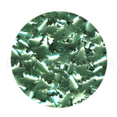 Edible Glitter Christmas Trees Green 4.5g