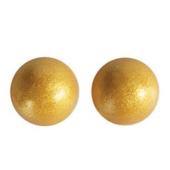 Edible Jelly Pearl Studs 10mm Gold 20pcs