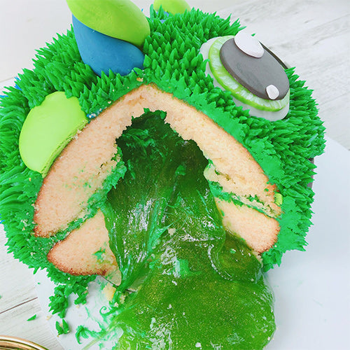 Over The Top Edible Slime Monster Green 300g