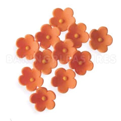 Edible Small Blossom Orange 50pcs
