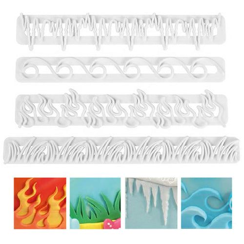 Elements Impression Cutter Set 4pcs