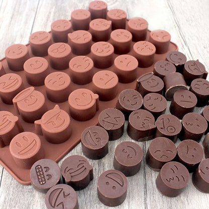 Emoji Silicone Chocolate Mould