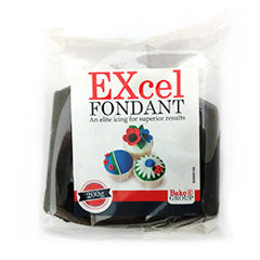 Excel Dark Brown Fondant 200g