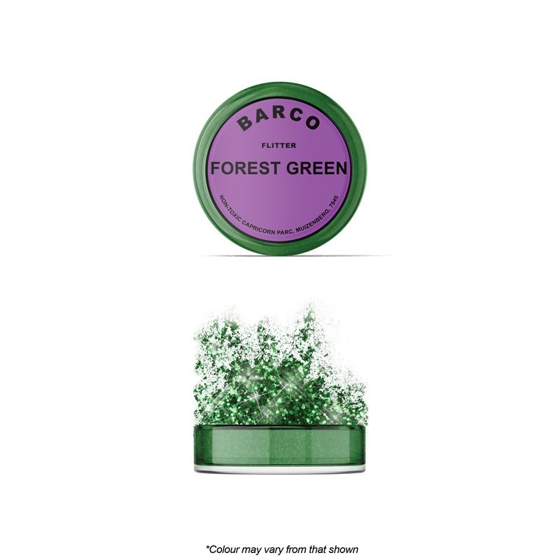 Barco Flitter Glitter Forest Green 10ml