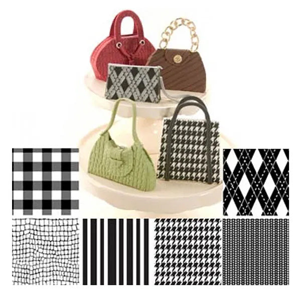 Fabric Texture Sheets 6pcs
