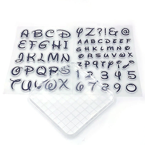 Fairy Tale Alphabet & Numbers Embosser Stamp Set