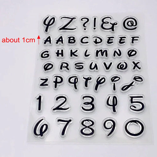 Fairy Tale Alphabet & Numbers Embosser Stamp Set