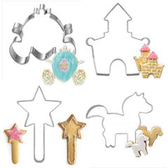 Fairy Tale Cutter Set 4pcs