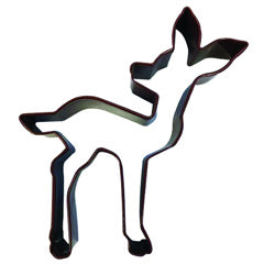 Fawn Baby Deer Brown Cookie Cutter