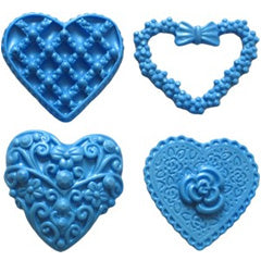 First Impressions Moulds Heart Set 2