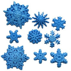 First Impressions Moulds Christmas Snowflake Set