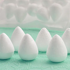 Polystyrene Flower Buds/Cones 20mm 10pcs