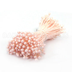 Small Flower Stamens Pearl Apricot