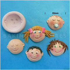 Funny Face Silicone Mould