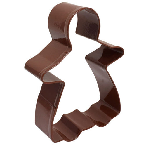 Christmas Gingerbread Girl Brown Cookie Cutter