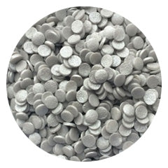 Glimmer Confetti 4mm Silver 80g