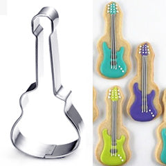 Guitar Stainless Steel Cookie Cutter