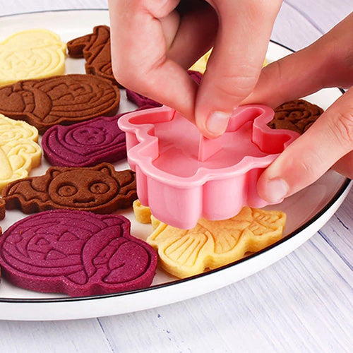 Halloween Cookie Cutter Embosser 6pcs