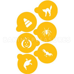 Halloween Cookie Stencils 6pcs