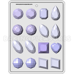 Hard Candy Jewel Mould Extra Large Assortment