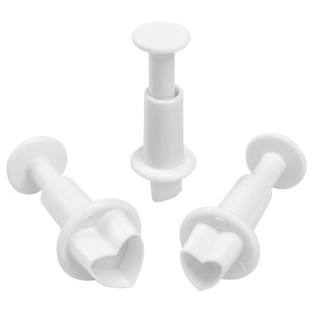 Mondo Mini Heart Plunger Cutters 3pcs