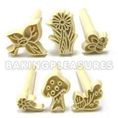 Holly Mini Embossing Sticks Autumn Countryside 6pcs
