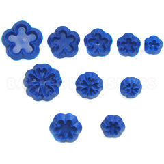 JEM Cutters Baby Daisy/Blossom & Primula Cutters 10pcs