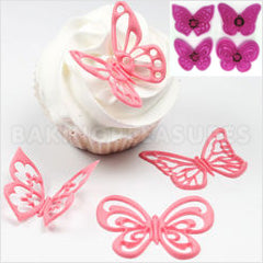 JEM Cutters Lacy Butterfly Cutters 4pcs