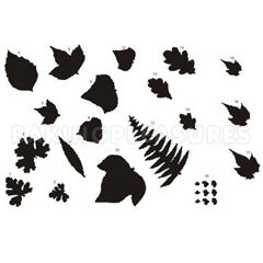 JEM Cutters Leaves Cutters Set 3 - 40pcs